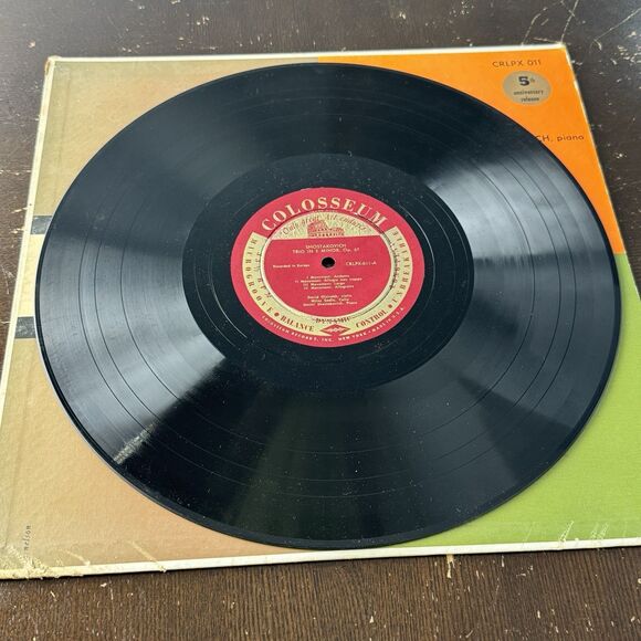 Shostakovich David Oistrakh Violin NM Vinyl Colosseum CRLPX 011 Trio In E Minor - Picture 3 of 6